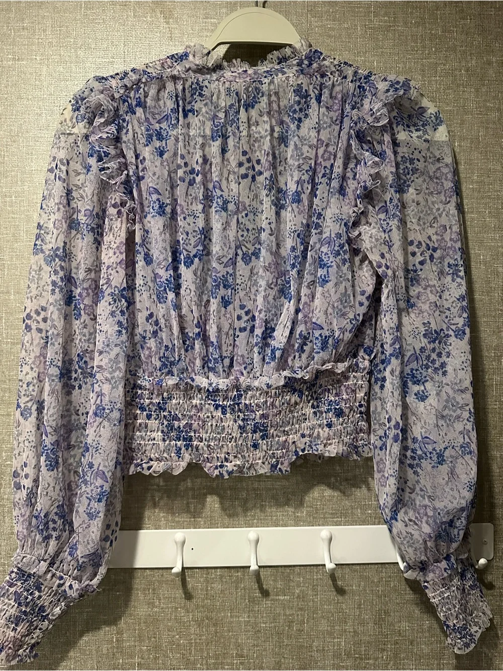 Free People sheer lavender